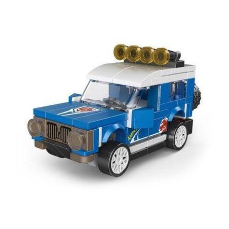 DECOOL 22041 non  XE KÉO MINI ĐỊA HÌNH BLUE WIND bộ đồ chơi xếp lắp ráp ghép mô hình Racers MINI RACING PACEMAKER Đua Tốc Độ 114 khối