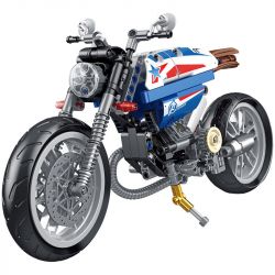 LW 2069 non  ĐỘI TRƯỞNG MỸ XE MÁY bộ đồ chơi xếp lắp ráp ghép mô hình Marvel Super Heroes CAPTAIN AMERICA Siêu Anh Hùng Marvel 456 khối