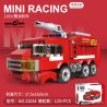 DECOOL 22034 non  XE KÉO MINI BÁO CHÁY 119 bộ đồ chơi xếp lắp ráp ghép mô hình Racers MINI RACING PACEMAKER Đua Tốc Độ 441 khối
