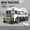 DECOOL 22033 non  XE KÉO MINI CẢNH SÁT CHỐNG BẠO ĐỘNG bộ đồ chơi xếp lắp ráp ghép mô hình Racers MINI RACING PACEMAKER Đua Tốc Độ 121 khối
