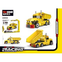 DECOOL 22032 non  XE KÉO MINI BEN bộ đồ chơi xếp lắp ráp ghép mô hình Racers MINI RACING PACEMAKER Đua Tốc Độ 441 khối