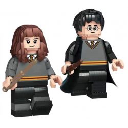 NOT  HARRY POTTER & HERMIONE GRANGER 76393 6057 TANK 60140 xếp lắp ráp ghép mô hình HARRY POTTER & HERMIONE GRANGER VÀ Chú Bé Phù Thủy 1673 khối
