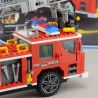 QMAN ENLIGHTEN KEEPPLEY 908 non  XE THANG CỨU HỎA LỚN VÀ CHIẾU ĐÈN bộ đồ chơi xếp lắp ráp ghép mô hình City FIRE RESCUE SCALING LADDER ENGINES Thành Phố 605 khối