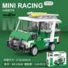DECOOL 22044 non  XE KÉO MINI LƯỚT SÓNG bộ đồ chơi xếp lắp ráp ghép mô hình Racers MINI RACING PACEMAKER Đua Tốc Độ 119 khối