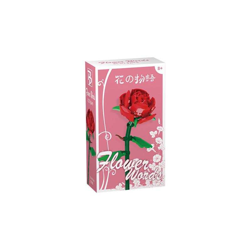 PANBO 7801 7802 7803 7804 7805 non  CÂU CHUYỆN HOA HỒNG bộ đồ chơi xếp lắp ráp ghép mô hình 77 khối