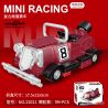 DECOOL 22021 non  XE KÉO LÙI ROADSTER CỔ ĐIỂN bộ đồ chơi xếp lắp ráp ghép mô hình Racers MINI RACING PACEMAKER Đua Tốc Độ 99 khối