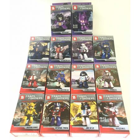 SHENG YUAN SY TF102 non  MÁY BIẾN ÁP 16 ĐÔ LA bộ đồ chơi xếp lắp ráp ghép mô hình Transformers Robot Đại Chiến Người Máy Biến Hình