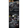 DUO LE PIN 8503 SY 8503 non  XE LÙI BATMOBILE 1989 bộ đồ chơi xếp lắp ráp ghép mô hình  TECHINQUE Kỹ Thuật Công Nghệ Cao Mô Hình Phương Tiện 966 khối