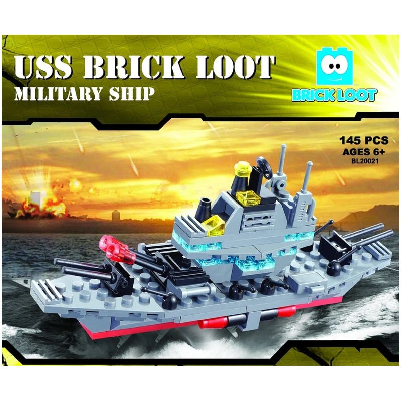 BRICK LOOT BL20021 20021 MINDBOX PG20021 20021 non  KẺ HUỶ DIỆT bộ đồ chơi xếp lắp ráp ghép mô hình 145 khối