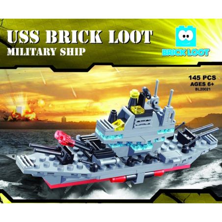 BRICK LOOT BL20021 20021 MINDBOX PG20021 20021 non  KẺ HUỶ DIỆT bộ đồ chơi xếp lắp ráp ghép mô hình 145 khối