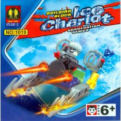 ZEPHYR KNIGHT 1019 non  XE BĂNG bộ đồ chơi xếp lắp ráp ghép mô hình ICE CHARIOT