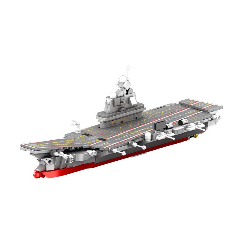 SEMBO 208002 208003 208004 208005 208006 208007 208008 208009 non  TÀU LIÊU NINH 8 TRONG 1 bộ đồ chơi xếp lắp ráp ghép mô hình Military Army PLA.NAVY LIAONING Quân Sự Bộ Đội 759 khối