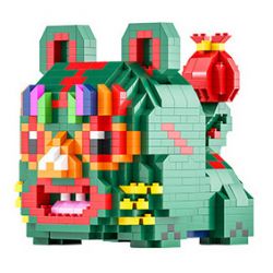 LELE BROTHER W2506 2506 W2501 2501 W2502 2502 W2503 2503 W2504 2504 W2505 2505 non  NGŨ HỔ ĐẾN CỬA 5 PHONG CÁCH MAY MẮN AN TOÀN ƯỚC NGUYỆN HỘ MỆNH bộ đồ chơi xếp lắp ráp ghép mô hình Chinese Traditional Festivals Lễ Hội Cổ Truyền 4996 khối