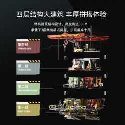 PANTASY 81101 non  KHU VỰC BỤI BẶM bộ đồ chơi xếp lắp ráp ghép mô hình Computer Games INCARNATION Trò Chơi