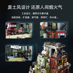 PANTASY 81101 non  KHU VỰC BỤI BẶM bộ đồ chơi xếp lắp ráp ghép mô hình Computer Games INCARNATION Trò Chơi