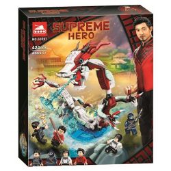 NOT  BATTLE THE ANCIENT VILLAGE 76177 TANK 60097 xếp lắp ráp ghép mô hình TRẬN CHIẾN Ở LÀNG CỔ Marvel Super Heroes Siêu Anh Hùng Marvel 400 khối