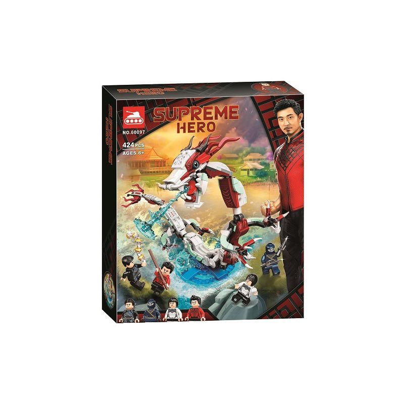 NOT  BATTLE THE ANCIENT VILLAGE 76177 TANK 60097 xếp lắp ráp ghép mô hình TRẬN CHIẾN Ở LÀNG CỔ Marvel Super Heroes Siêu Anh Hùng Marvel 400 khối