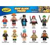 KOPF KF6037 6037 KF500 KF501 KF502 KF503 KF504 KF505 KF506 KF507 KF508 KF509 non  ONE PIECE MINIFIGURES 10 KIỂU bộ đồ chơi xếp lắp ráp ghép mô hình Đảo Hải Tặc