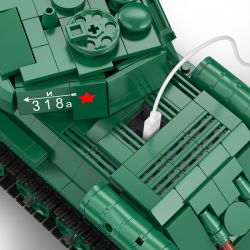 CADA DOUBLEE C61072 61072 non  XE TĂNG HẠNG TRUNG T-34 CỦA LIÊN XÔ TRONG THẾ CHIẾN II bộ đồ chơi xếp lắp ráp ghép mô hình Military Army Quân Sự Bộ Đội 722 khối