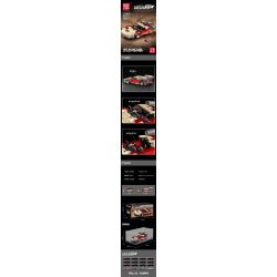 MouldKing 27017 Mould King 27017 non  XINQING XIAODIAN 4 LOẠI KẸO NGỌT TRÁI TIM NÓN NIỀM VUI BÁNH MỀM NƯỚC CHUA bộ đồ chơi xếp lắp ráp ghép mô hình Racers ALAND AIRSHIP Đua Tốc Độ 302 khối