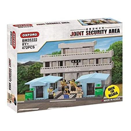 OXFORD BM35222 35222 non  KHU VỰC AN NINH CHUNG bộ đồ chơi xếp lắp ráp ghép mô hình Military Army 공동경비구역（JOINT SECURITY AREA） Quân Sự Bộ Đội 472 khối
