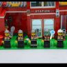 QMAN ENLIGHTEN KEEPPLEY 910 non  TRỤ SỞ CỨU HỎA NHỎ bộ đồ chơi xếp lắp ráp ghép mô hình City FIRE RESCUE CONTROL BRANCH BUREAU Thành Phố 380 khối