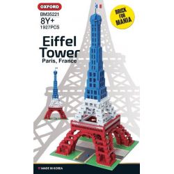 OXFORD BM35221 35221 non  THÁP EIFFEL bộ đồ chơi xếp lắp ráp ghép mô hình Buildings EIFFEL TOWER 1927 khối