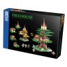 ZHEGAO 00416 non  NHÀ TRÊN CÂY bộ đồ chơi xếp lắp ráp ghép mô hình Creator TREEHOUSE Sáng Tạo 3380 khối