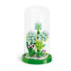 MOYU BLOCK MY97104 97104 non  CHẬU LỤC BÌNH bộ đồ chơi xếp lắp ráp ghép mô hình 660 khối