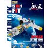 CAYI 12010 non  TRẠM VŨ TRỤ 5 TỔ HỢP bộ đồ chơi xếp lắp ráp ghép mô hình Creator AEROSPACE STATION Sáng Tạo 151 khối