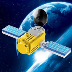 CAYI 12010 non  TRẠM VŨ TRỤ 5 TỔ HỢP bộ đồ chơi xếp lắp ráp ghép mô hình Creator AEROSPACE STATION Sáng Tạo 151 khối