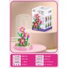 MOYU BLOCK MY97102 97102 non  CHẬU CÂY LILY bộ đồ chơi xếp lắp ráp ghép mô hình 570 khối
