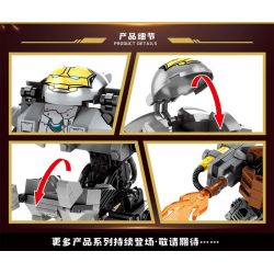 MG 311 non  MK1 bộ đồ chơi xếp lắp ráp ghép mô hình Marvel Super Heroes MK ARMOR MK1 Siêu Anh Hùng Marvel 305 khối