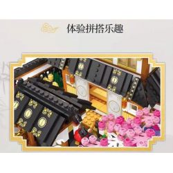 JUHANG TECHNOLOGY 86015 non  ĐẤU VÕ ĐÀI bộ đồ chơi xếp lắp ráp ghép mô hình Modular Buildings Mô Hình Nhà Cửa 2288 khối