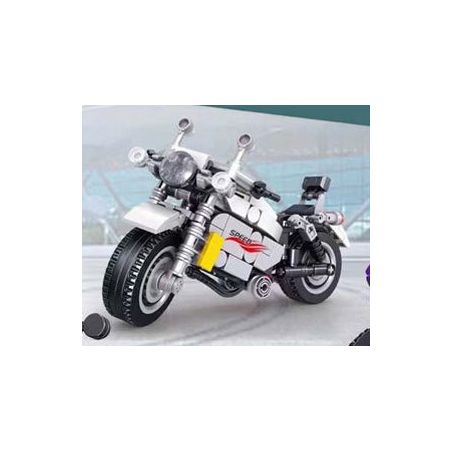 ZHEGAO QL0749 0749 non  CHÚA TỂ XE MÁY bộ đồ chơi xếp lắp ráp ghép mô hình Motorcycle Motorbike MOTORCYCLE CHARM Xe Hai Bánh 250 khối