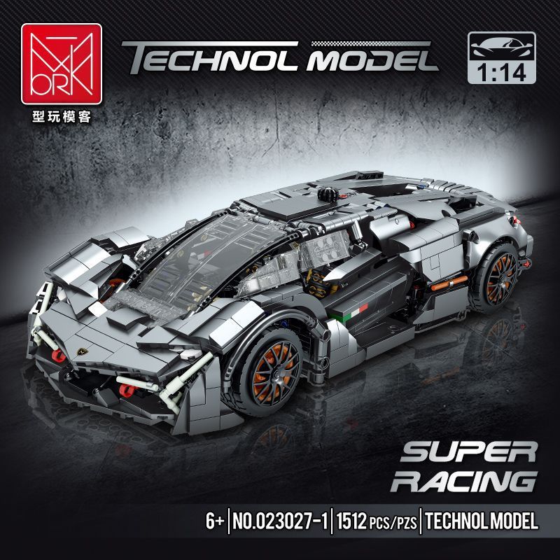 MorkModel 023027-1 023027-2 023027-3 Mork Model 023027-1 023027-2 023027-3 non  KHÁI NIỆM THIÊN NIÊN KỶ LAMBORGHINI TERZO 1:14 tỷ lệ 1:14 bộ đồ chơi xếp lắp ráp ghép mô hình  LAMBORGHINI TERZO MILLENNIO Kỹ Thuật Công Nghệ Cao Mô Hình Phương Tiện 1512 khối