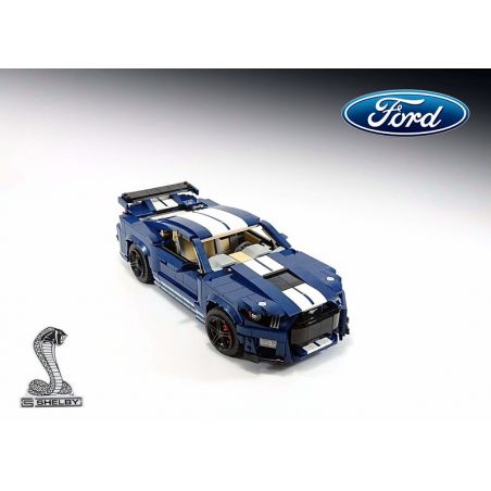 PANGU PG-14001 14001 PG14001 JIESTAR 92022 REBRICKABLE MOC-32898 32898 MOC32898 non  MUSTANG GT500 (TRONG 10265 BỘ) tỷ lệ 1:14 bộ đồ chơi xếp lắp ráp ghép mô hình Creator Expert MUSTANG SHELBY GT500 Chuyên Gia Sáng Tạo 1207 khối