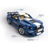 PANGU PG-14001 14001 PG14001 JIESTAR 92022 REBRICKABLE MOC-32898 32898 MOC32898 non  MUSTANG GT500 (TRONG 10265 BỘ) tỷ lệ 1:14 bộ đồ chơi xếp lắp ráp ghép mô hình Creator Expert MUSTANG SHELBY GT500 Chuyên Gia Sáng Tạo 1207 khối