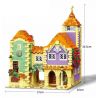MOYU BLOCK MY82001 82001 non  NHÀ NGHỈ HOLIDAY INN BAKA bộ đồ chơi xếp lắp ráp ghép mô hình Modular Buildings HOLIDAY INN / HOUSES BARQA Mô Hình Nhà Cửa 2948 khối