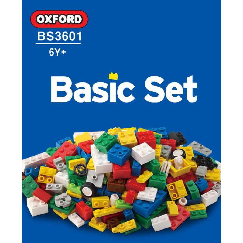 OXFORD BS3601 3601 non  BỘ CƠ BẢN bộ đồ chơi xếp lắp ráp ghép mô hình Creator BASIC SET Sáng Tạo