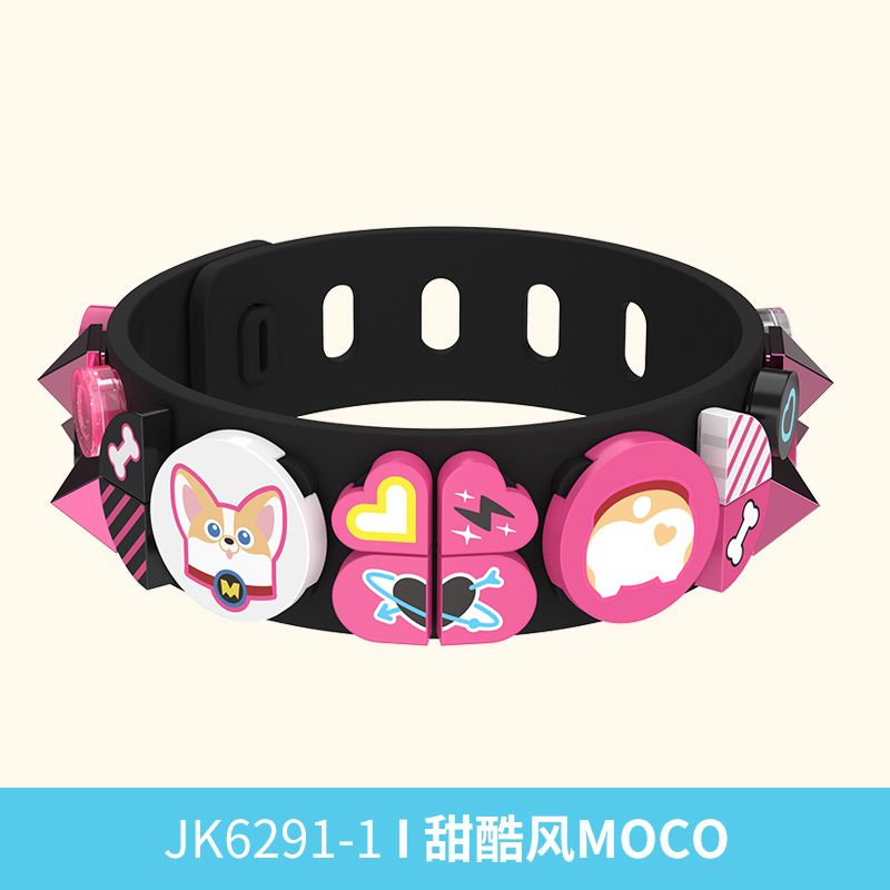 JAKI JK6291-1 6291-1 JK6291-2 6291-2 JK6291-3 6291-3 JK6291-4 6291-4 non  JAKI×FLYING DOG MOCO VÒNG TAY ĐỒNG THƯƠNG HIỆU 4 KIỂU NGỌT NGÀO MÁT MẺ SINH NHẬT KHÔNG GIAN BÃI BIỂN MÙA HÈ bộ đồ chơi xếp lắp ráp ghép mô hình Dots FASHION BRACELET