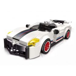 JIESTAR 58017 non  ĐUA XE NHỰA ĐƯỜNG NISSAN GTR-50 bộ đồ chơi xếp lắp ráp ghép mô hình Speed Champions Racing Cars Đua Xe Công Thức 258 khối