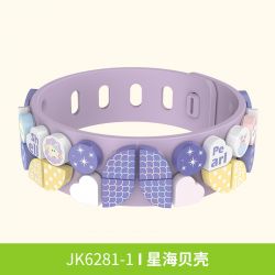 JAKI JK6281-4 6281-4 JK6281-1 6281-1 JK6281-2 6281-2 JK6281-3 6281-3 non  JAKI bộ đồ chơi xếp lắp ráp ghép mô hình Seasonal FASHION BRACELET Mùa Lễ Hội