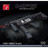 TA GAOLE T2035 2035 non  SÚNG TIỂU LIÊN MP5 bộ đồ chơi xếp lắp ráp ghép mô hình Gun MP5 SUBMACHINE GUN 958 khối
