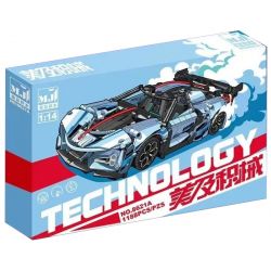 BEAUTY AND 8621A non  MIDEA VÀ JAEGER-LECOULTRE HONGQI S9 tỷ lệ 1:14 bộ đồ chơi xếp lắp ráp ghép mô hình  Kỹ Thuật Công Nghệ Cao Mô Hình Phương Tiện 1188 khối