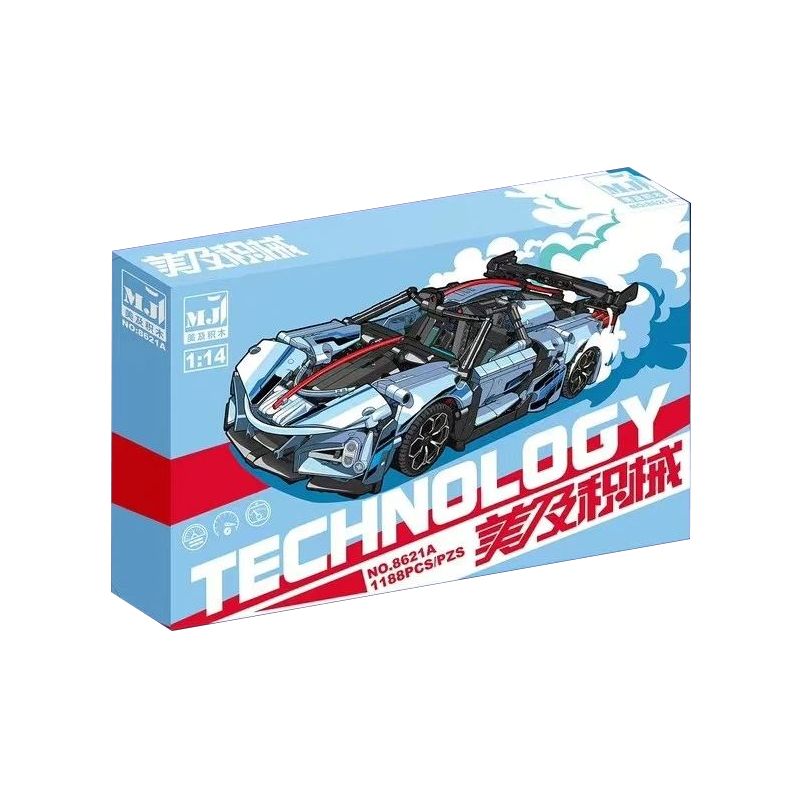 BEAUTY AND 8621A non  MIDEA VÀ JAEGER-LECOULTRE HONGQI S9 tỷ lệ 1:14 bộ đồ chơi xếp lắp ráp ghép mô hình  Kỹ Thuật Công Nghệ Cao Mô Hình Phương Tiện 1188 khối