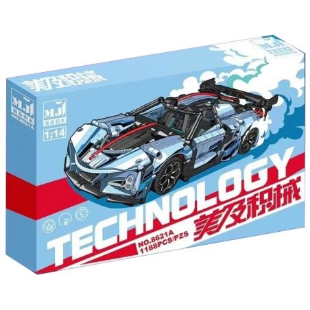 BEAUTY AND 8621A non  MIDEA VÀ JAEGER-LECOULTRE HONGQI S9 tỷ lệ 1:14 bộ đồ chơi xếp lắp ráp ghép mô hình  Kỹ Thuật Công Nghệ Cao Mô Hình Phương Tiện 1188 khối