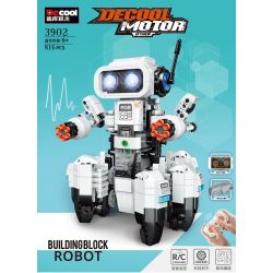 Decool 3902 Jisi 3902 non  CẦU VỒNG HEXAPOD ROBOT bộ đồ chơi xếp lắp ráp ghép mô hình 816 khối