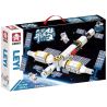 LE YI 88052 non  GIẤC MƠ KHÔNG GIAN TRẠM VŨ TRỤ THIÊN CUNG bộ đồ chơi xếp lắp ráp ghép mô hình Space Thám Hiểm Không Gian 472 khối