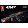 TA GAOLE T2034 2034 non  SÚNG TẤN CÔNG AK47 bộ đồ chơi xếp lắp ráp ghép mô hình  AK47 ASSAULT RIFLE Kỹ Thuật Công Nghệ Cao Mô Hình Phương Tiện 1179 khối